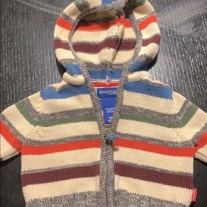 Genuine baby soft hooded sweater